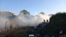 Incendio en L'Hospitalet de Llobregat / BOMBERS DE LA GENERALITAT