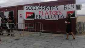 Los socorristas de Barcelona, en huelga / ANDONI BERNÁ - METRÓPOLI