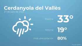 weather?weatherid=24&tempmax=33&tempmin=19&prep=80&city=Cerdanyola+del+Vall%C3%A8s&date=27+de+julio+de+2023&client=CRG&data provider=aemet