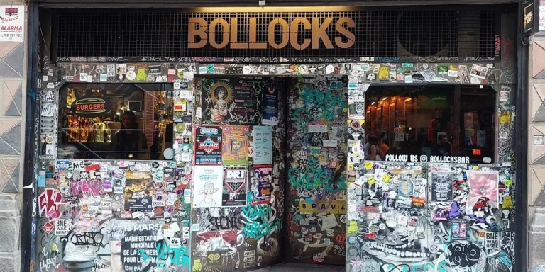 El bar The Bollocks de Barcelona / GOOGLE MAPS