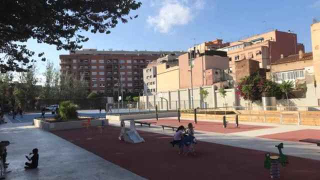 La nueva plaza de la Regalèssia de Badalona / AJ BADALONA