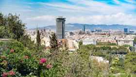 Vistas panorámicas de la ciudad de Barcelona