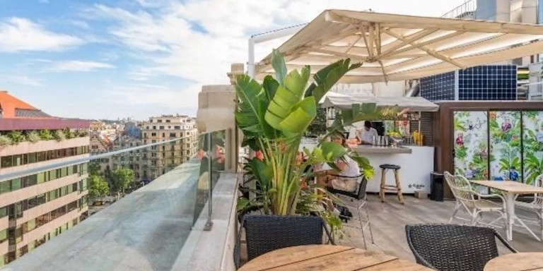 Terraza de Anna en Barcelona 