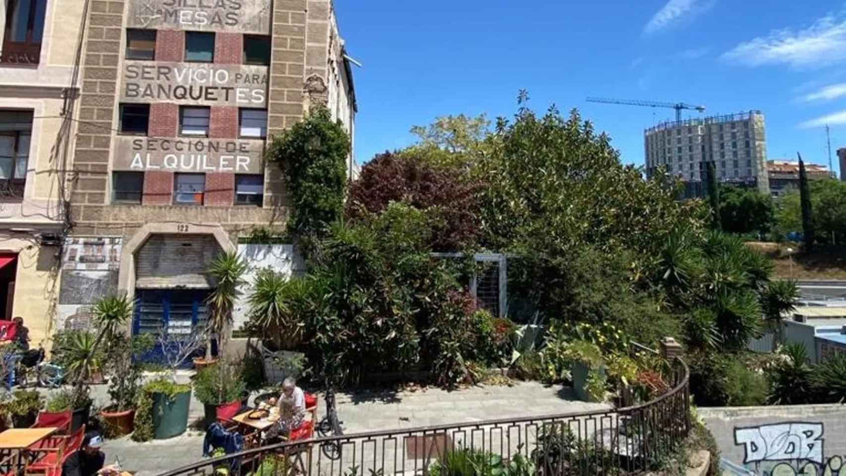 En la ubicación de la Casa Gay se levantará un refugio de biodiversidad / Ajuntament de Barcelona