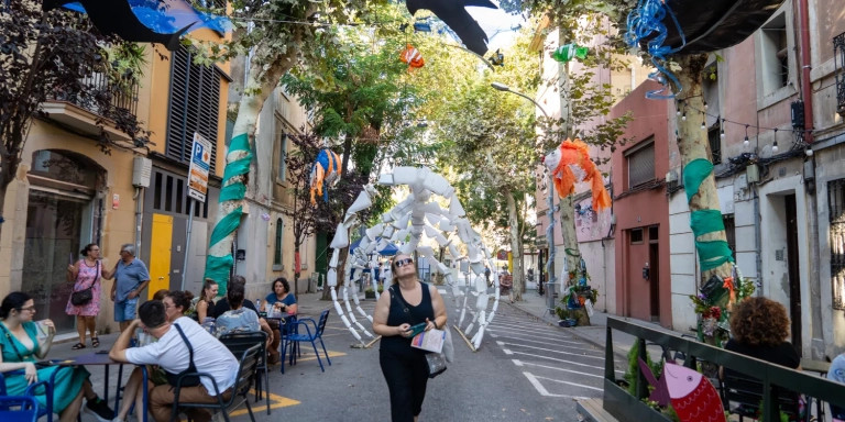 Calle Valladolid, en Sants / GALA ESPÍN