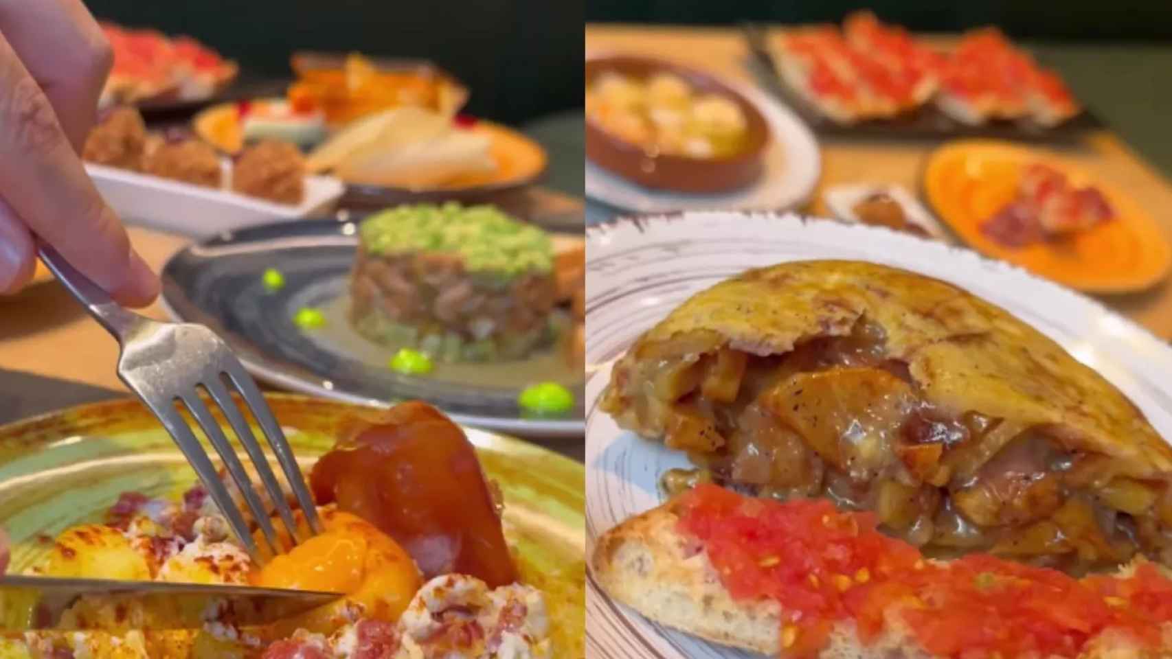 Diferentes surtidos de tapas / RRSS