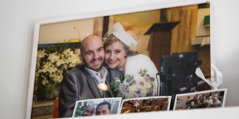 Jordi el día de su boda / GALA ESPÍN