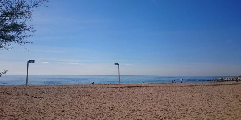 La playa del Coco de Badalona / ARCHIVO