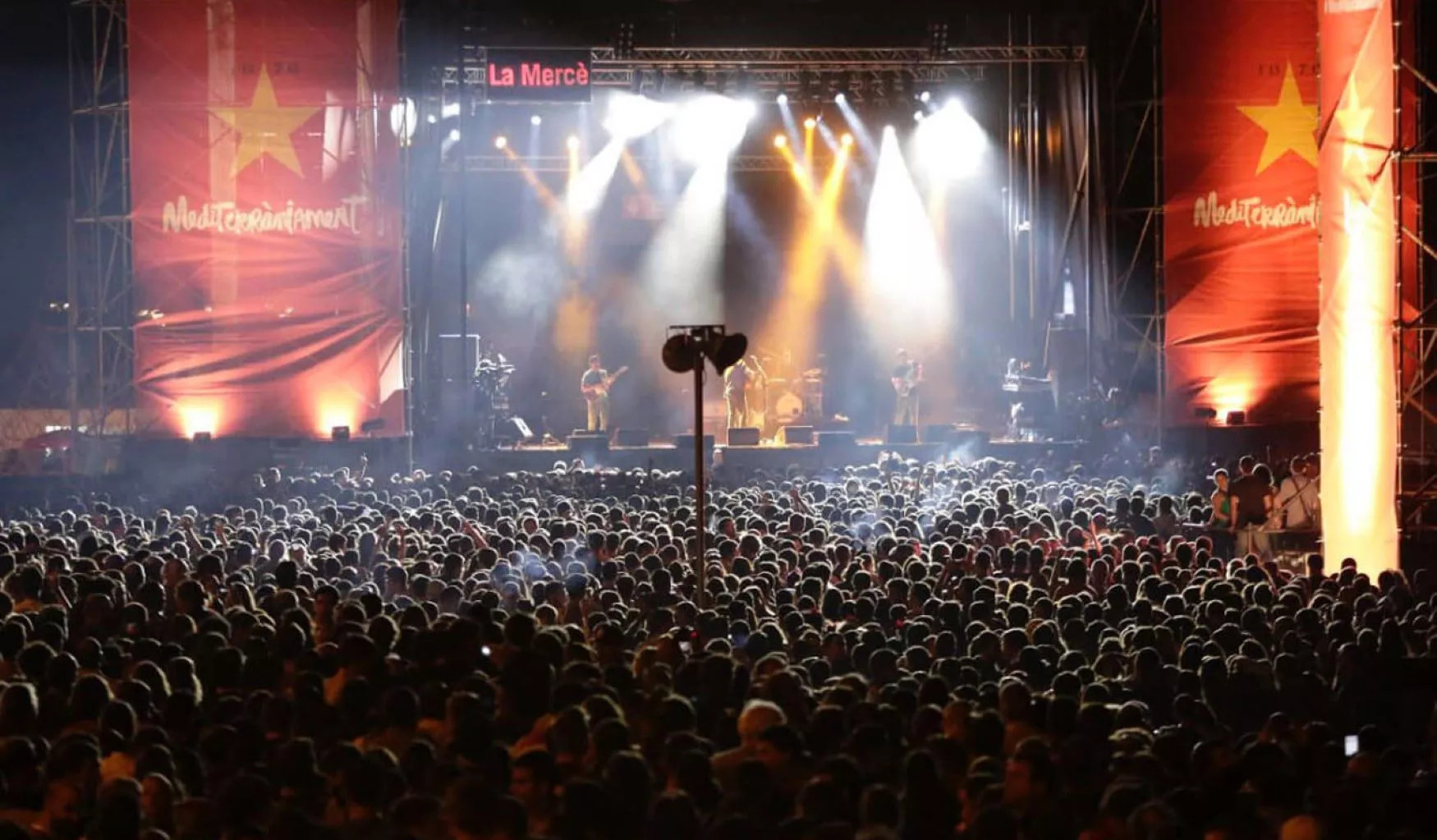 Concierto de la Mercè en una imagen de archivo