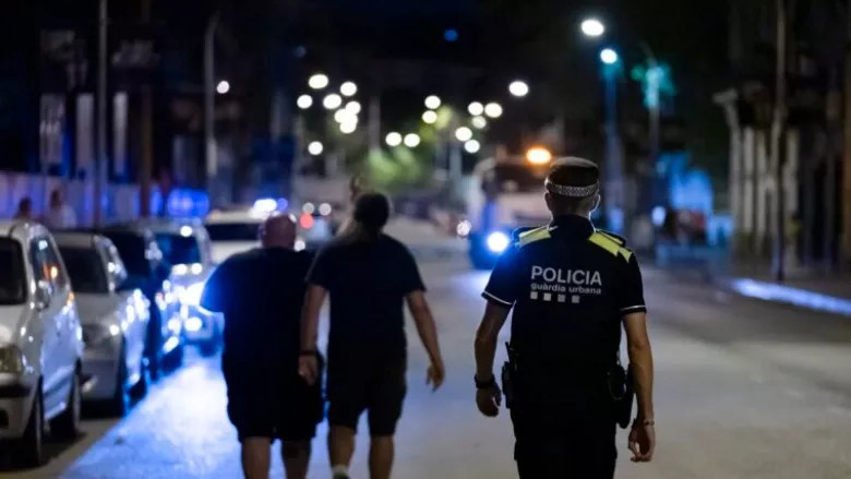 Agente de la Guardia Urbana en las fiestas de la Mercè / AJ BCN