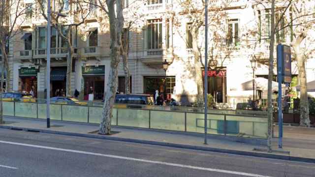 Árboles en el paseo de Gràcia / MAPS