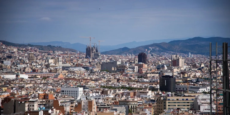 Vistas de Barcelona desde Montjuic / LUIS MIGUEL AÑÓN