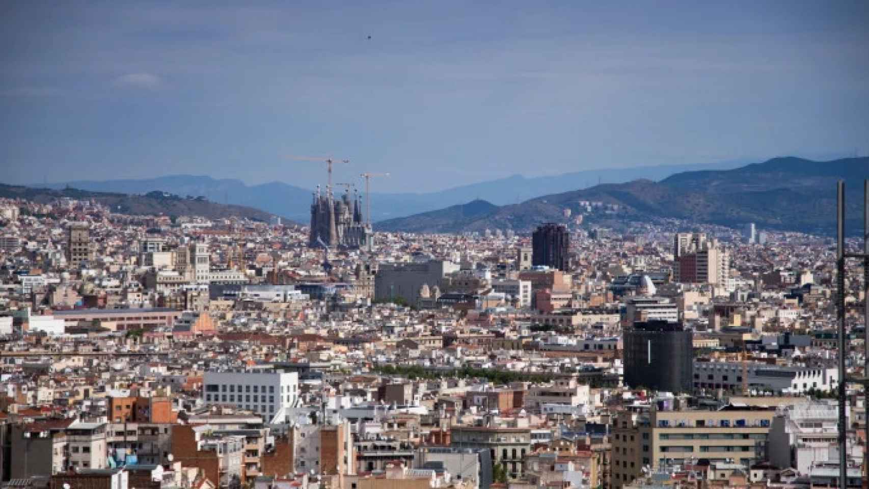 Vistas de Barcelona desde Montjuic / LUIS MIGUEL AÑÓN