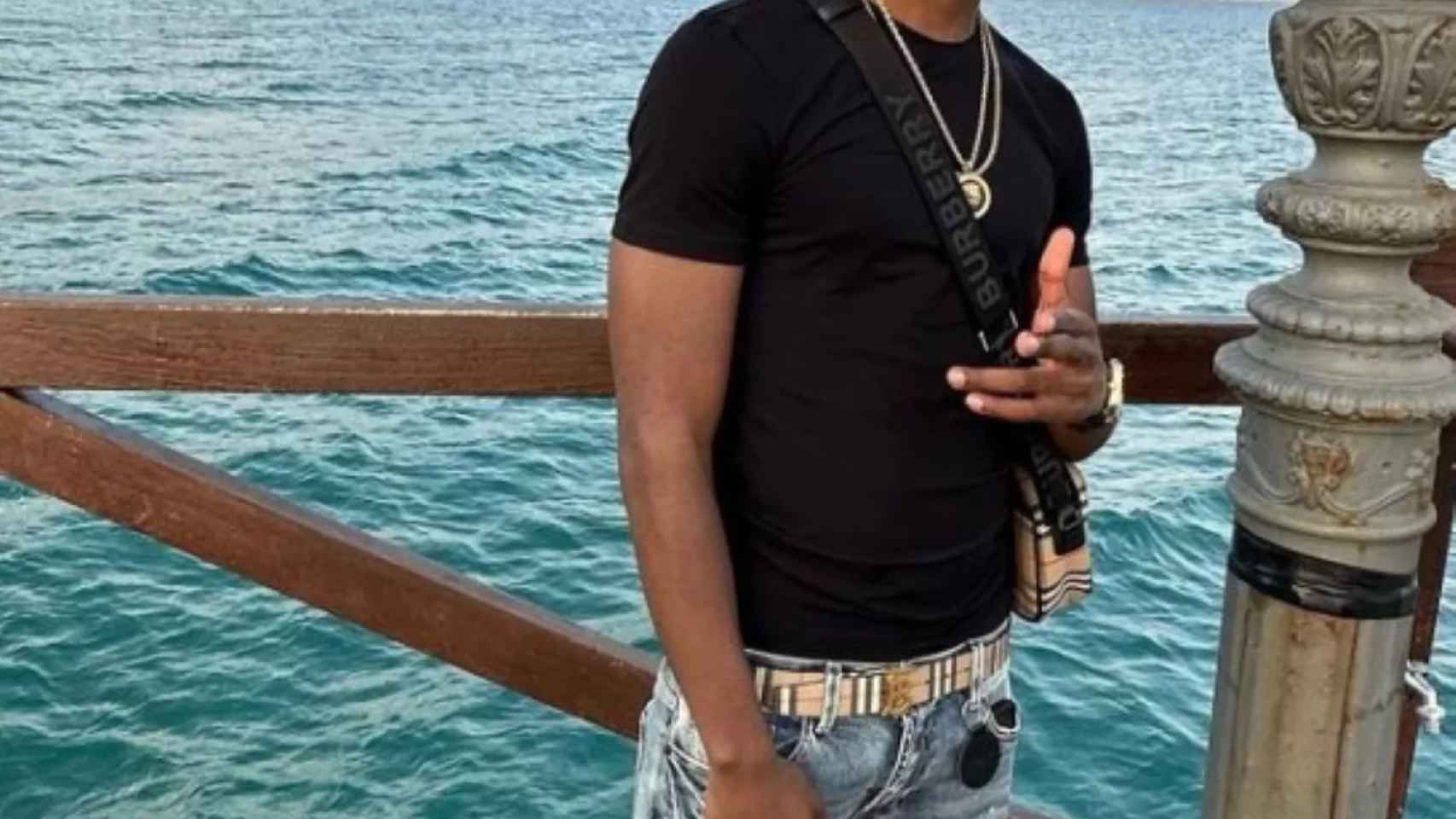 El cantante Cyril Kamer en Marbella / INSTAGRAM