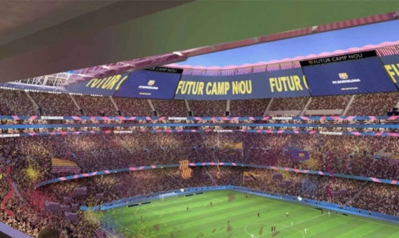 Recreación virtual del nuevo Camp Nou / FCB