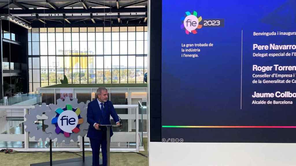 Jaume Collboni en el Foro Industria y Energía 2023 en DFactory / EUROPA PRESS