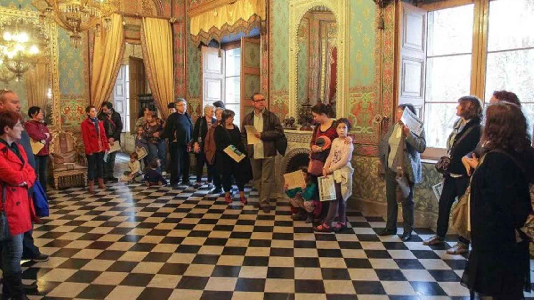 Foto interior del Museo Palau Mercader en Cornellà de Llobregat. / AYUNTAMIENTO DE CORNELLÀ