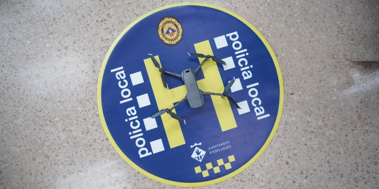 Dron que utilizará la Policía Local de Esplugues / AJ ESPLUGUES