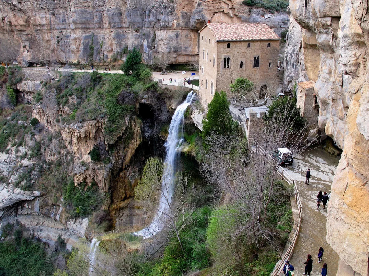 El monasterio de Sant Miquel del Fai en una imagen de archivo / WIKIMEDIA COMMONS