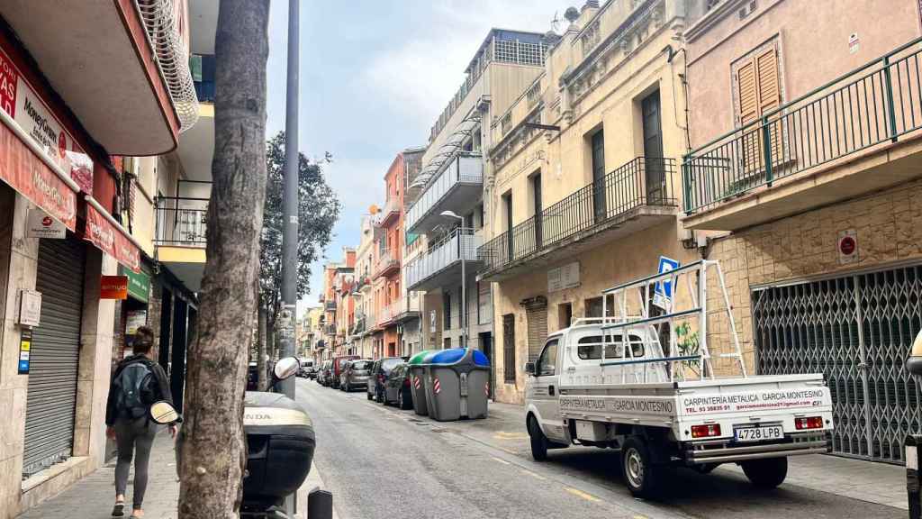 La calle Balmes de Badalona/ METRÓPOLI