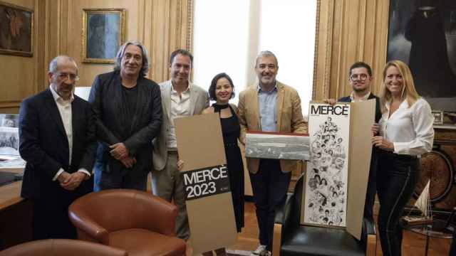 El alcalde de Barcelona, Jaume Collboni, en reunión con la ministra de Cultura de Chile, Carolina Arredondo / TWITTER