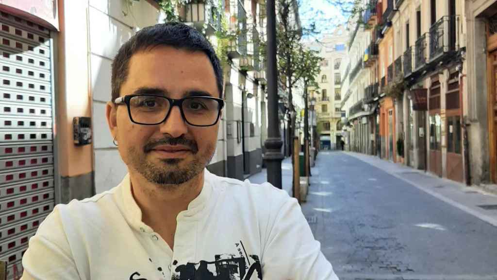 Jorge Dioni, autor de 'El malestar de las ciudades', en una imagen en Madrid / BEATRIZ RODRÍGUEZ