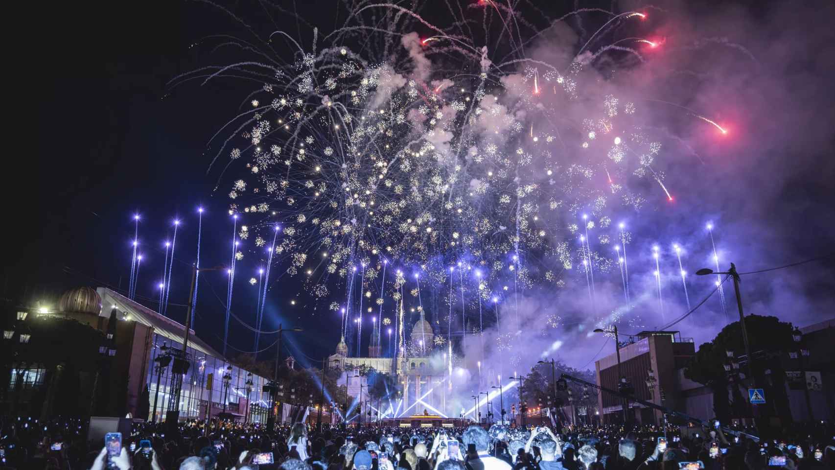 El piromusical de la Mercè de este 2023 en Barcelona / AJ BCN