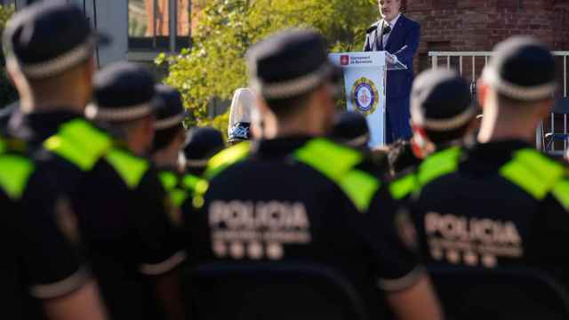 Acto de bienvenida a los nuevos agentes de la Guardia Urbana de Barcelona / EFE