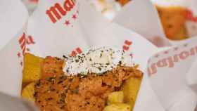 Tapa de patatas del Mahou Bravas Fest en Barcelona / CEDIDA