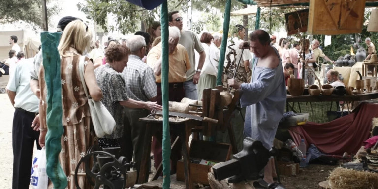 La Feria Medieval de Barberà del Vallès, en una edición anterior / AJ BARBERÀ DEL VALLÈS