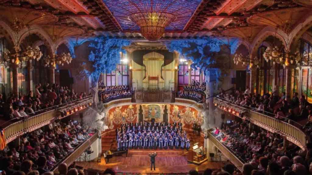 Actuación del Orfeó Català en el Palau de la Música / BARCELONA OBERTURA