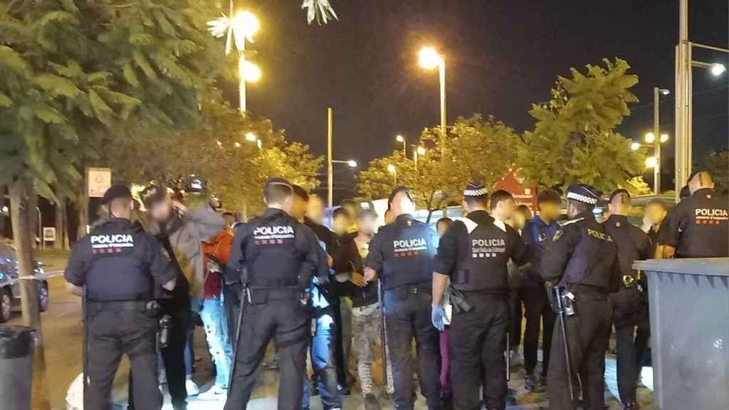 Operativo de los Mossos d'Esquadra en las fiestas de Sant Feliu / Mossos