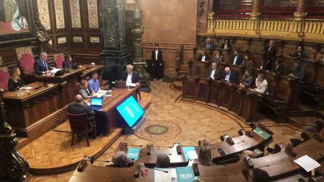 Pleno del Ayuntamiento de Barcelona / EUROPA PRESS
