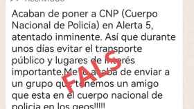 Bulo sobre un inminente atentado que circula por WhatsApp / MOSSOS