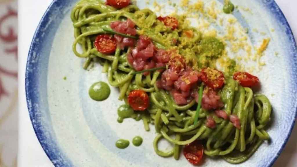 Un plato de pasta del restaurante Raffaelli / RAFFAELLI