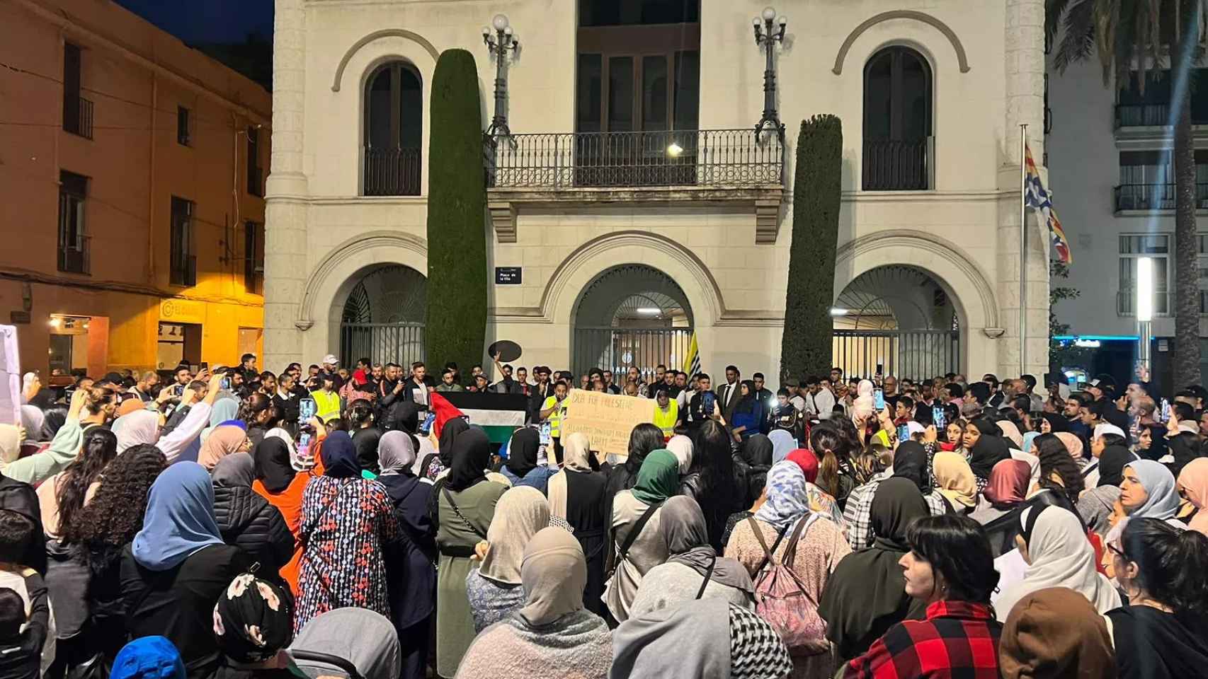 Manifestación a favor de Palestina en Badalona / CEDIDA