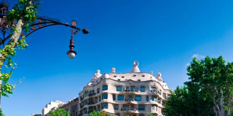 Imagen de las vistas que tiene el restaurante Gallery Hotel de la pedrera / GALLERY HOTEL