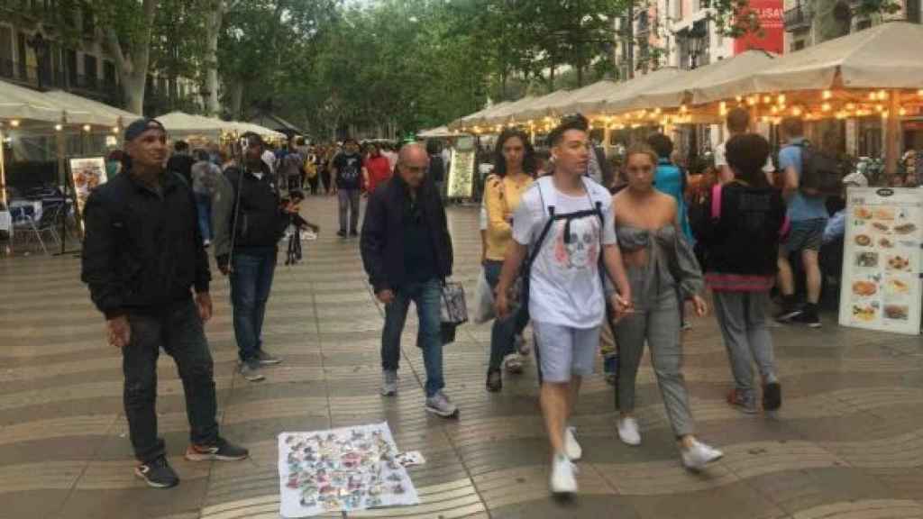 La Rambla es el centro neurálgico del turismo en Barcelona / CARLOS RUFAS