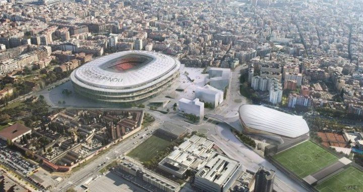 El Camp Nou, estadio del Barça