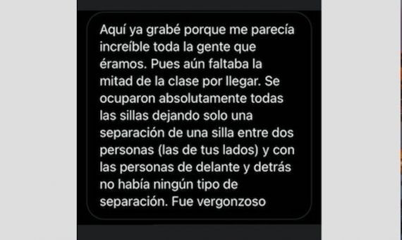 Testimonio recogido por la iniciativa Per Què UAB / INSTAGRAM