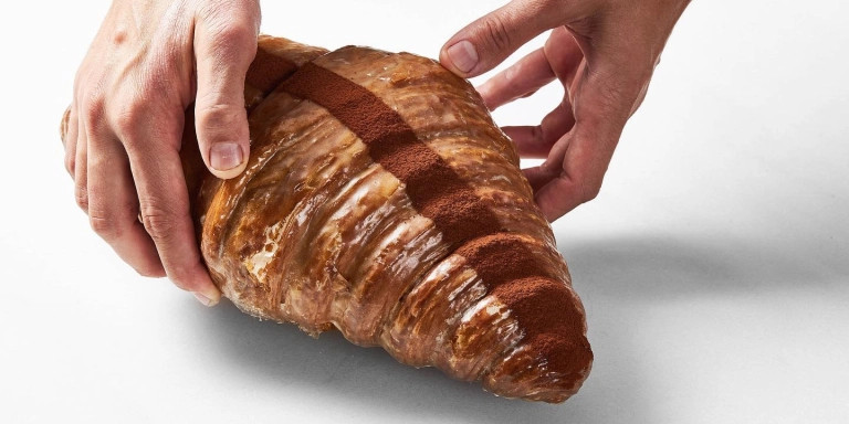 Croissant XXL de la mejor pastelería de Barcelona, Hofmann / INSTAGRAM