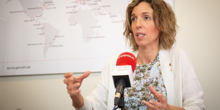 La candidata del PDECat a la Presidencia de la Generalitat, Àngels Chacon / EUROPA PRESS