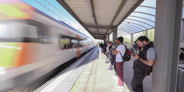 Imagen de una estación de Rodalies / EUROPA PRESS