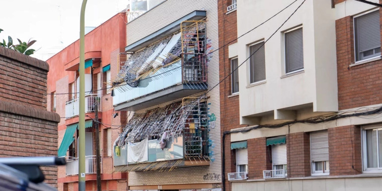 Exterior del edificio de la Tarántula / GALA ESPÍN