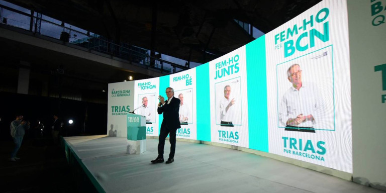 Xavier Trias en el acto de inicio de la campaña electoral / JUNTS