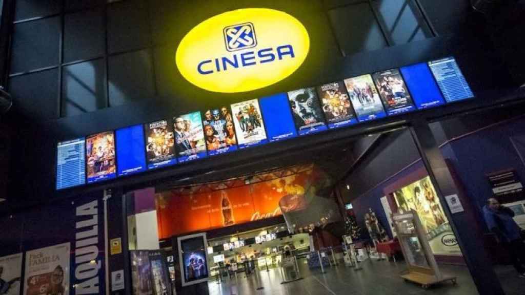 Sala de Cinesa, en una imagen de archivo