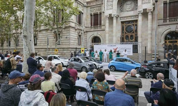 Muestra de los vehículos eléctricos e híbridos