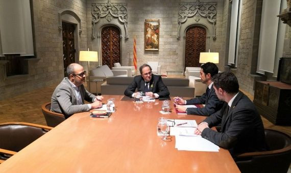 Reunión en la Generalitat por el conflicto de taxis y VTC / Europa Press