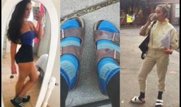 Sobre chanclas y calcetines / INSTAGRAM