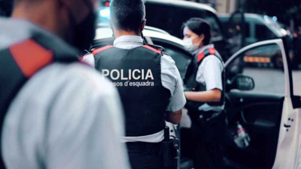 Agentes de los Mossos d’Esquadra